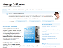 Tablet Screenshot of massage-californien.org
